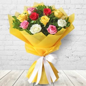 Natural Beauty 10 Mix Roses | Flowerzila.com