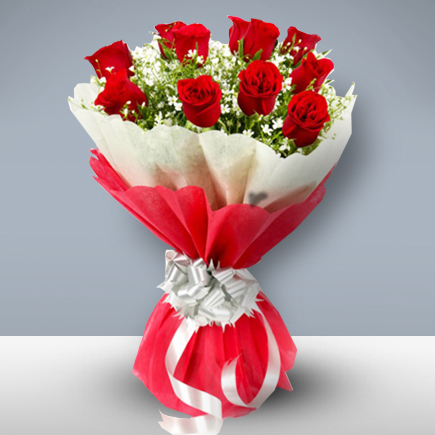 12 Red Rose Bouquet